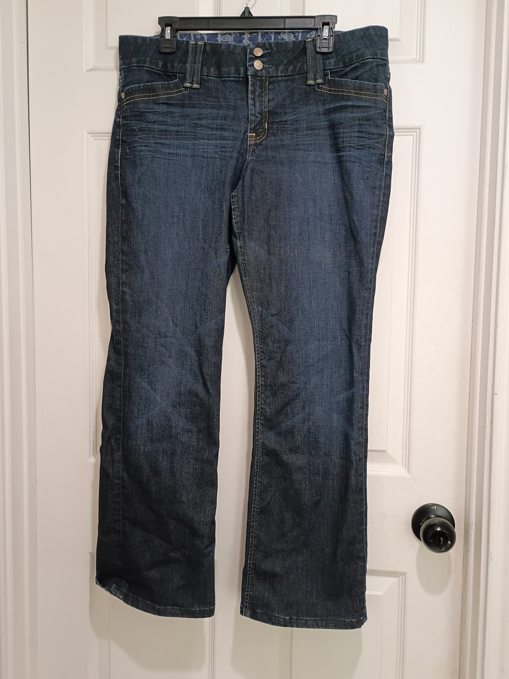 GAP Curvy Dark Indigo Bootcut Jeans Size 14R